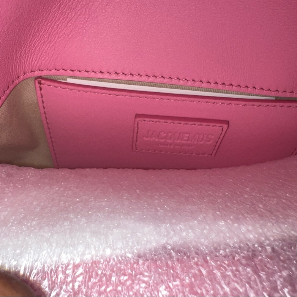 Jacquemus Le Bambinou Puff  Pink Bag - Picture 10 of 11